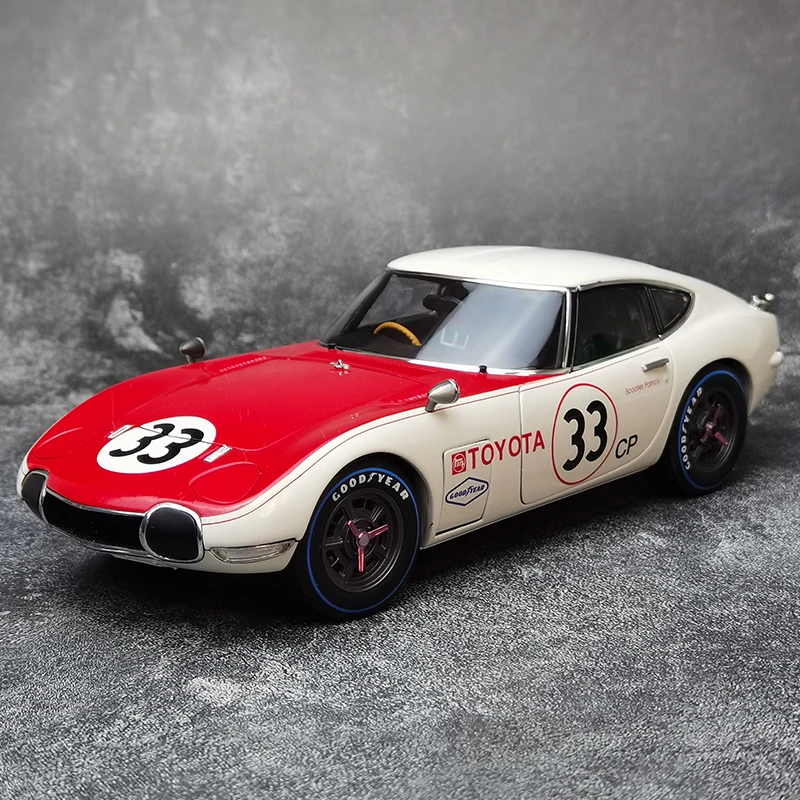 

AUTOART масштаб 1:18 Toyota 2000GT Модель гоночного автомобиля статическое украшение праздничный подарок Коллекционирование