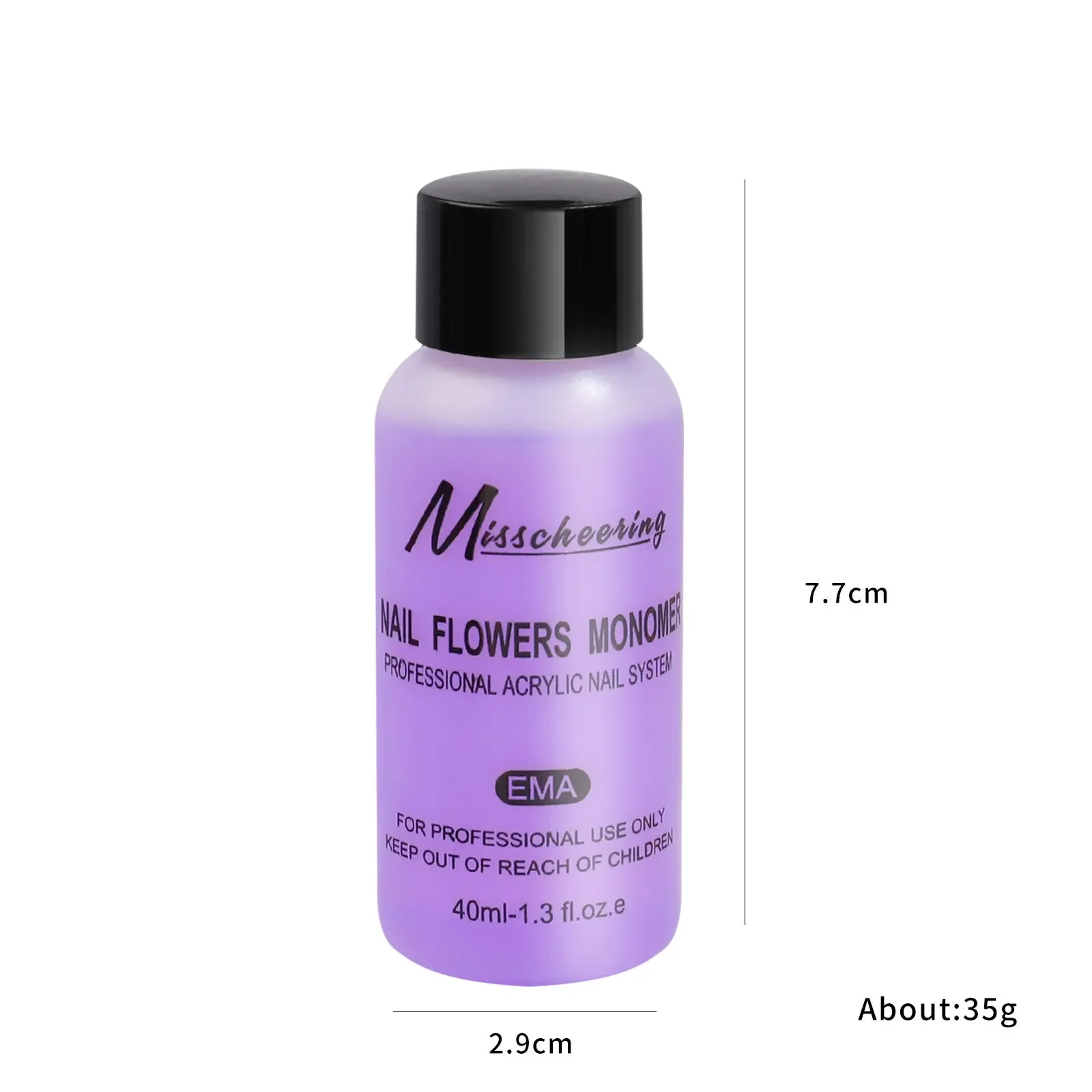 40ml Ema Acryl flüssiges Monomer für Nail Art Carving Extension Tauchen Nagel Gel Entferner Kristall flüssige Maniküre Werkzeuge