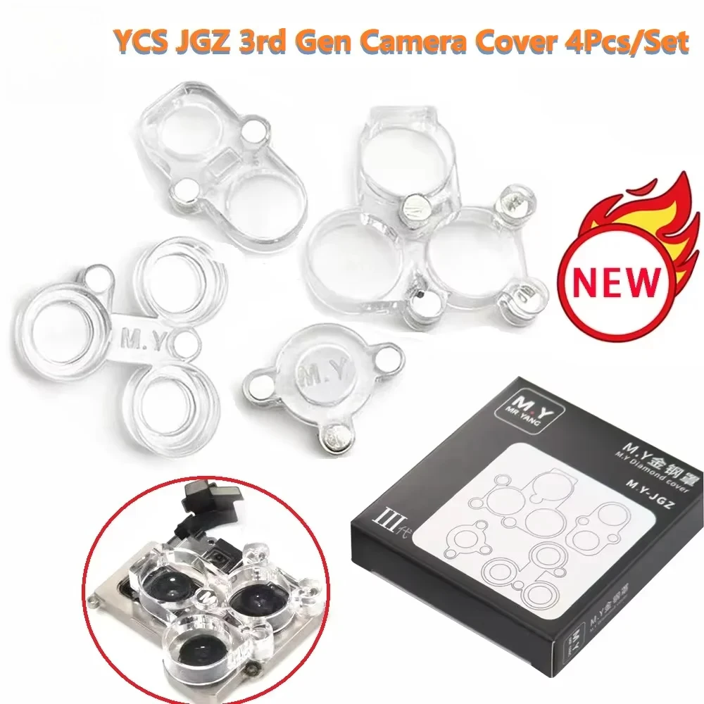 YCS Mr Yang 3rd Gen Professional Phone Camera Lens Magnetic Protector Cover for iPhone 6-17 Pro Max Camera Dust Proof Cover Tool