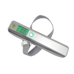 Accurate 50kg hand luggage scale with tape measure travel luggage scale portable electronic express scale