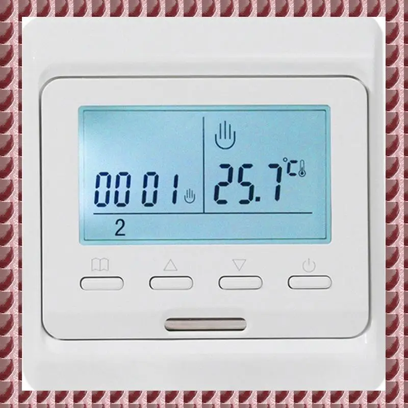 A95G 4X 16A 230V LCD Programmable Warm Floor Heating Room Thermostat Thermoregulator Temperature Controller Manual Mechanical