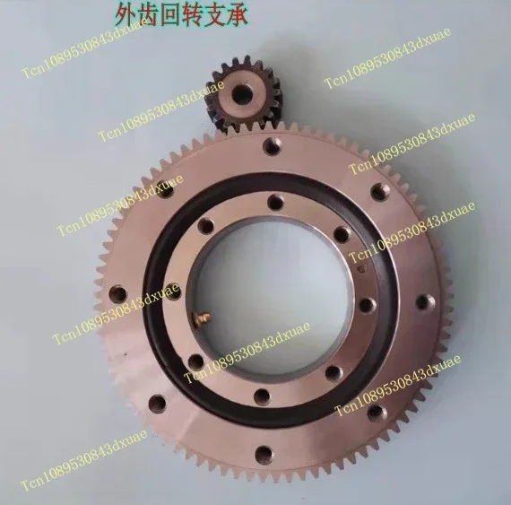 Slewing Bearing Turntable Rotating Support Large Mechanical Turntable Bearing 011.10.100 Outer Longitude 144 Inner Diameter 65
