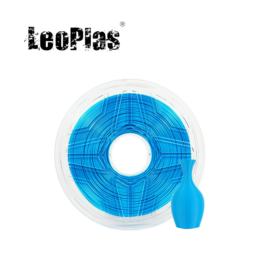 

LeoPlas Blue TPU Filament Flexible 1.75mm 1kg 95A Shore Hardness For 3D Printer Consumables Printing Supplies