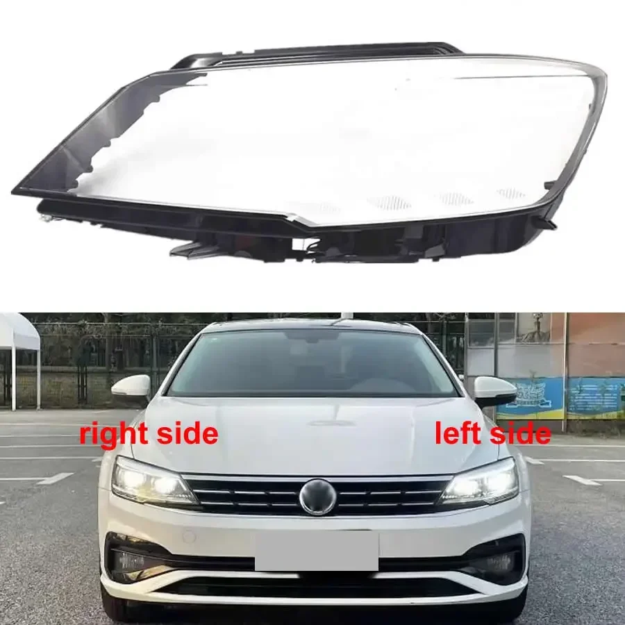 

For Volkswagen VW Lamando 2019 2020 2021 Headlamp Cover Transparent Headlight Shell Lens Plexiglass Replace Original Lampshade