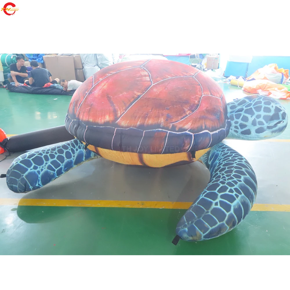Tortue gonflable géante, modèle de décoration de scène, Animal publicitaire, tortue de mer gonflable pour affichage océanique, expédition rapide
