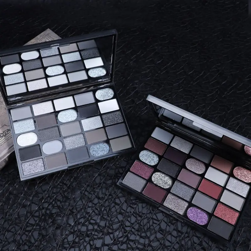 Cahill Eyeshadow Palette, A Multi-purpose Pearlescent, Matte, Fine Flash, Smoky Punk, Deep And Three-dimensional Eyeshadow view 6