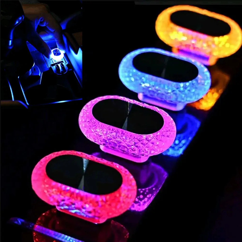 

1PC Car Interior Environment Light Computer Light Car USB Ambient Light Styling Decorative Atmosphere Lamps Portable Accessory