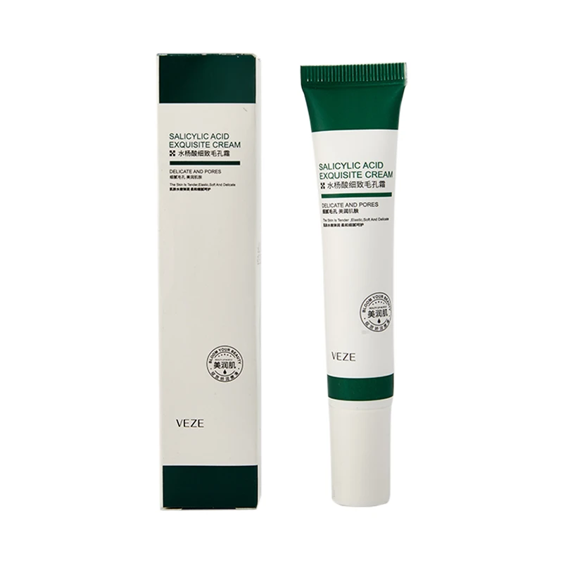 Salicylic Shrink Pore Cream Improve Acnes Blackheads Whitening Anti-aging