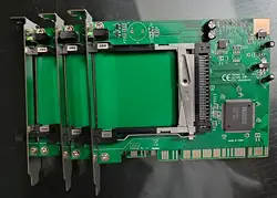 PCI do PCMCIA P2CB485 nowy PCI-PCMCIA karta PC karta ATA P2 A2 czytnik kart SRAM obsługuje 16/32bit CARDBUS functioRicoh R5C485 Chip