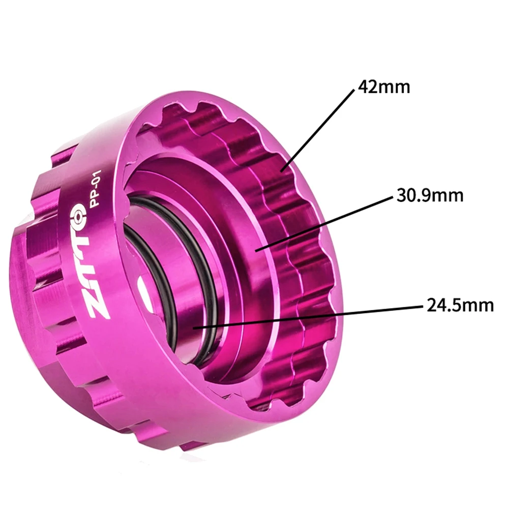 ZTTO 12 Speed Direct Mounting Disc Removal Tool for Shimano M7100 M8100 M9100 XT Crankset Mounting Sleeve Crank Puller