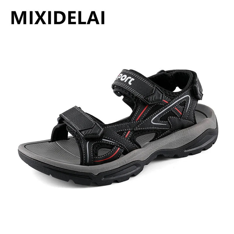 New Summer Men\'s Sandals Outdoor Classic Soft Large Size Beach Sandals Platform Wading Shoes Men Sneakers Rome Non-Slip Sandals