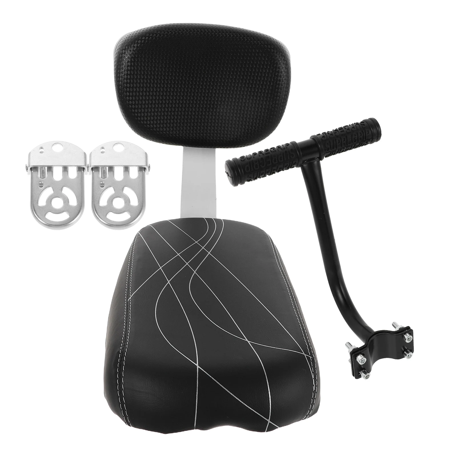 

Child Backrest Armrest Rear Mounted Toddler Bicycle Cushion Saddle For Mountain Bikes Kids Bike Set Rear Bike Seat Child Wide