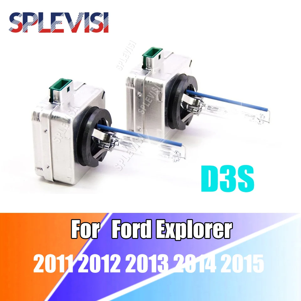 

35W D3S Xenon 6000K Car Headlight Auto Bulbs-HID Discharge Lamp Replacement Kit For Ford Explorer 2011 2012 2013 2014 2015