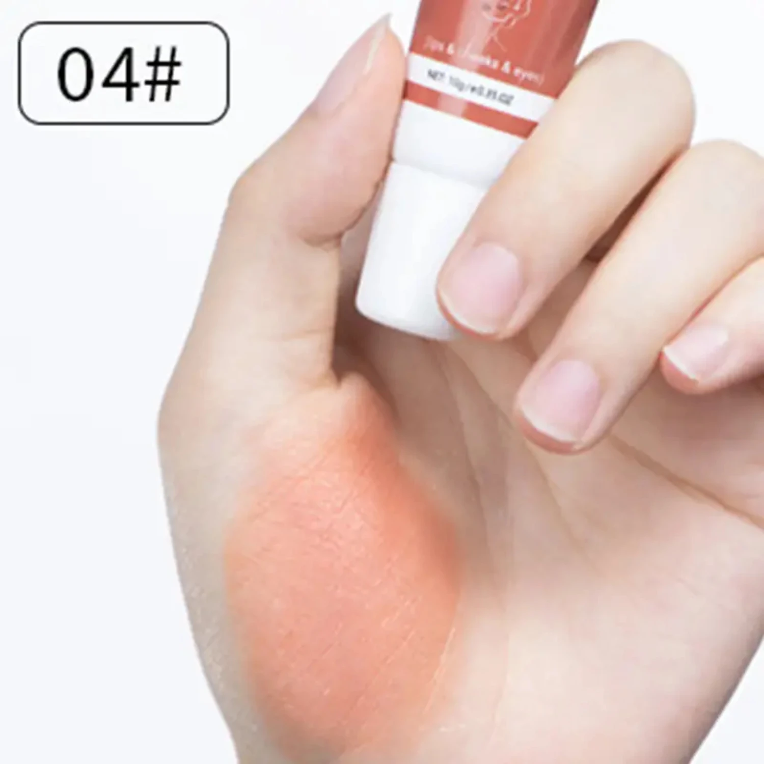 Hochpigmentierter 3-in-1-Lippenstift, Rouge und Lidschatten – langlebige und wasserfeste Mehrzweck-Lippen- und Wangentönung