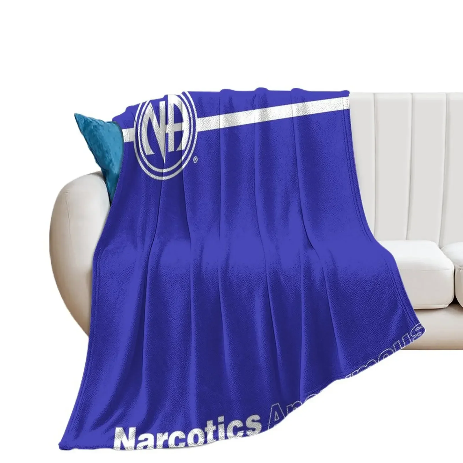 NA Basic Text Book Narcotics Anonymous Gift Throw Blanket Thins Nap Blankets