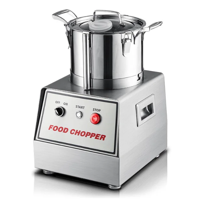 2024 Multifunctional Electric Food Chopper Machine For Food Vegetable Meat Bean Commercial Using Cutter Machine Vegetable