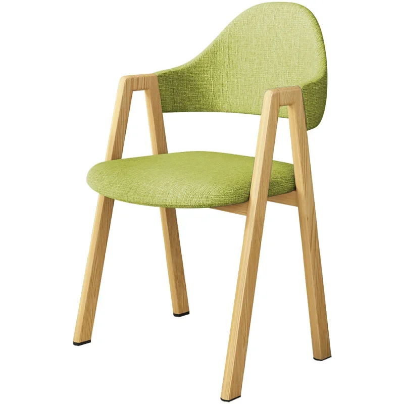 Nordic Dining Chair Home Simple Modern Restaurant Chair Backrest A Milk Tea Shop Table Bedroom Desk Stool image 5