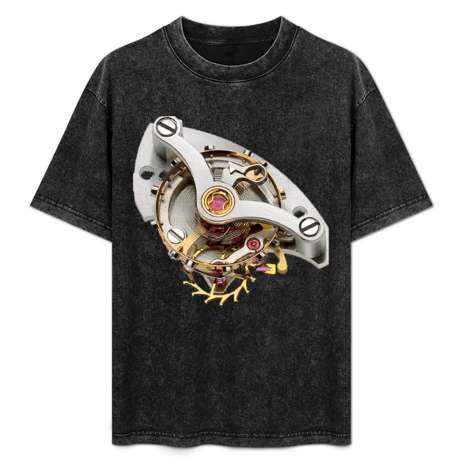 

Balance Wheel and Palate Fork For Automatic or Mechanical Watches T-Shirt Heavy Duty Casual Work Tee