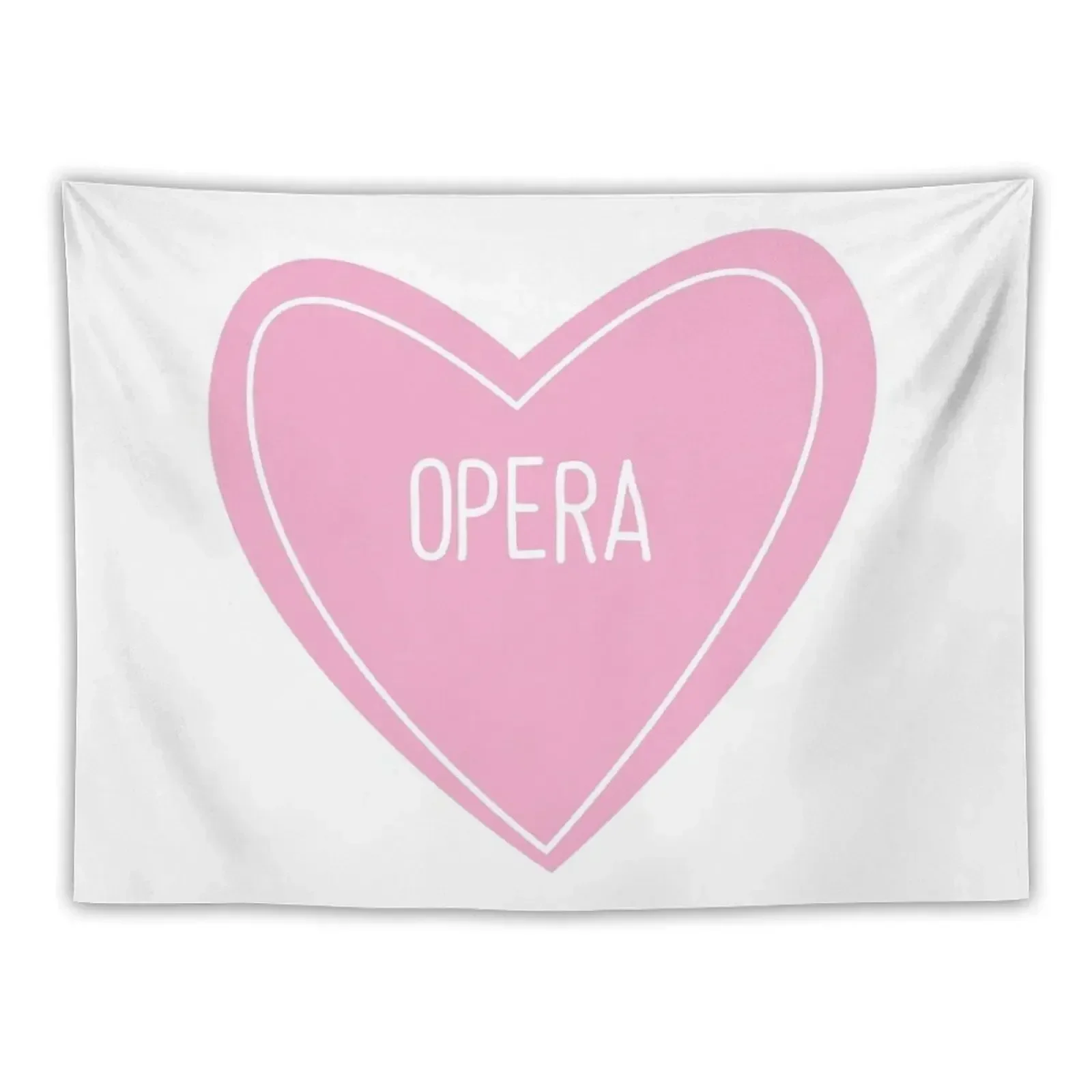 

Opera Heart Tapestry Christmas Decoration Home Decorating Room Decor Cute Decor Home Tapestry