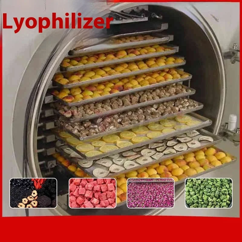 

Vacuum Drying Machine Freeze Dryer Equipment Lock Fresh Pet Food Vacuum Freeze Dryer Fully Automatic Vacuum Freeze Dryer