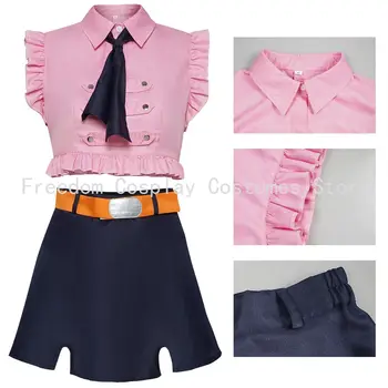 Anime De sju dödssynderna Elizabeth Liones Cosplay Sommarflickor Rosa sexig klänning Uniformer Klänning Halloween Festklänning Kvinnor 11 best sales Seven deadly sins merlin - №7