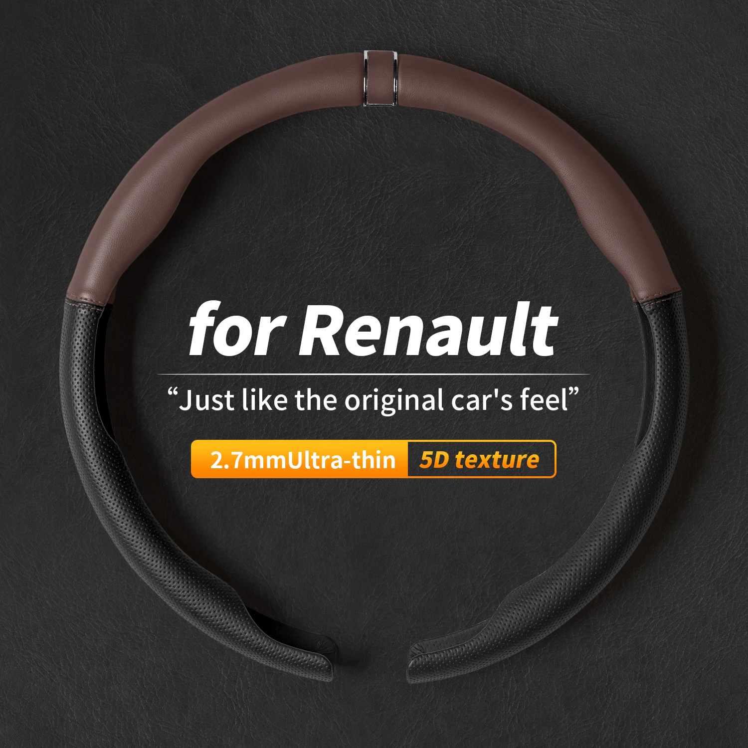 

Чехол на руль автомобиля, аксессуары для украшения автомобиля, подходят для Renault Megan Latitude Captur Kadjar Austral Rafale Espace Clio