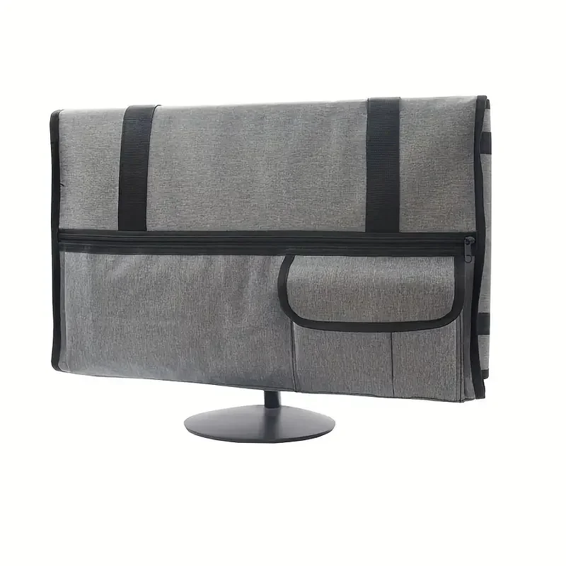 Desktop Computer Monitor Dustproof Storage Bag Convenient Travel Moving Desktop Monitor Storage Bag
