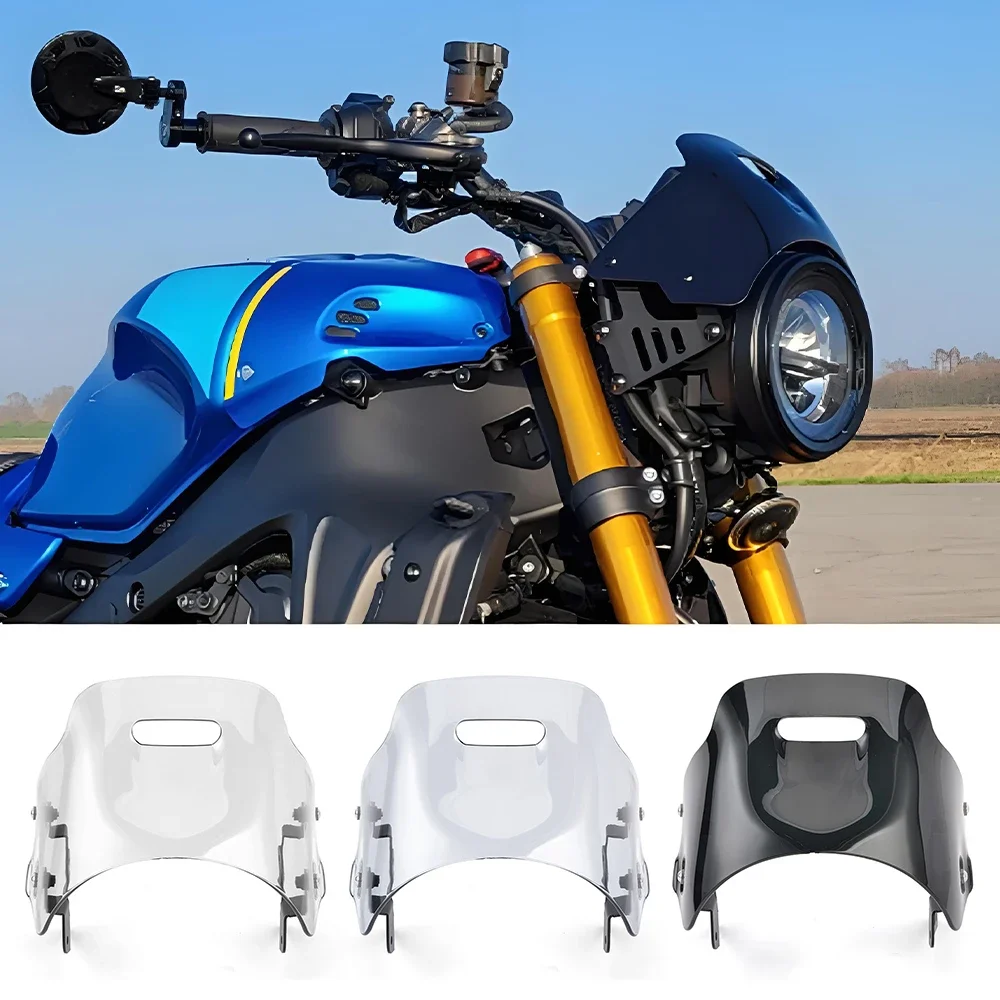 

XSR900 Windscreen Windshield Air Wind Deflector For YAMAHA XSR 900 XSR900 2022 2023 2024 2025 Motorcycle Accessories