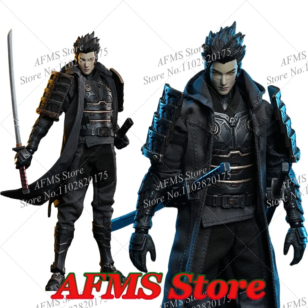 VTOYS VSD010 figura coleccionable a escala 1/12 Cyberpunk Samurai Taki Warrior Fighter juego completo 6 pulgadas hombres soldado modelo de figura de acción