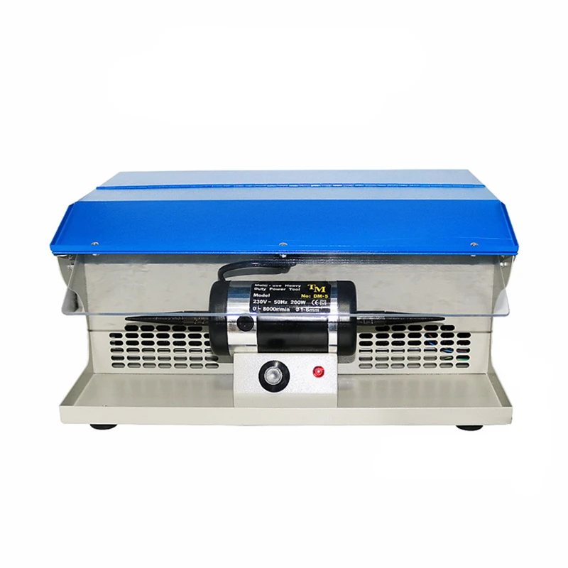 DM-5 Polishing Machine With Dust Collector Mini Grinding Motor Jewelry Polisher Machine 220V 110V