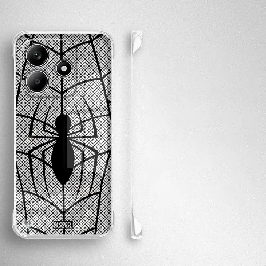 Marvel Spderman Cool Clear Hard Phone Case for Xiaomi Redmi Note 10 Pro 13 12 Pro 14 Pro Transparent Cover