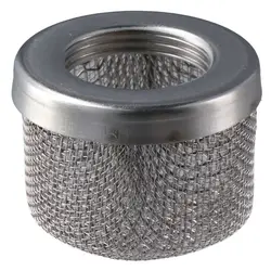 Inlet Strainer Screen Filter with 1.2 inch Thread Stainless Steel for Airless Paint Spray Guns