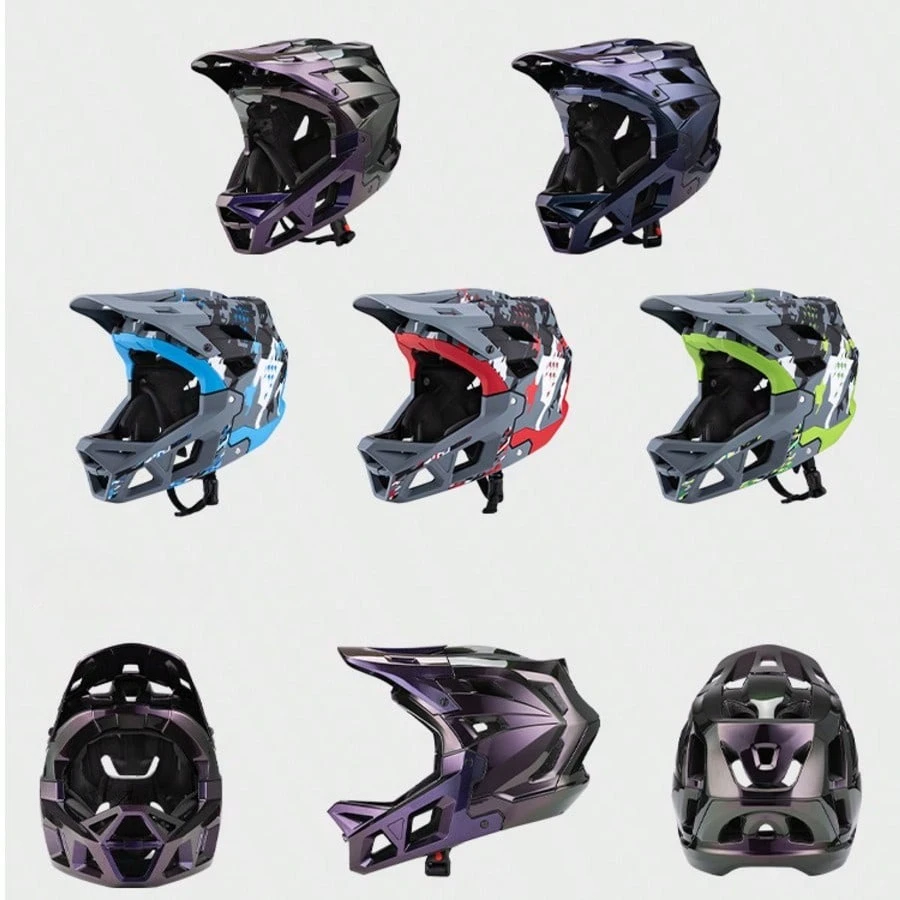 

CE CPSC Certified Adult Full Face Helmet For Off Road Downhill Mountain Bike Road Racing Safety Cycling mtb helmet bike helmets