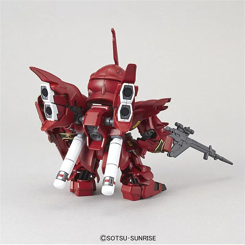 Bandai original gundam modelo kit anime figura sdbb gundam ex-padrão MSN-06S sinanju q figura de ação montar brinquedos para crianças