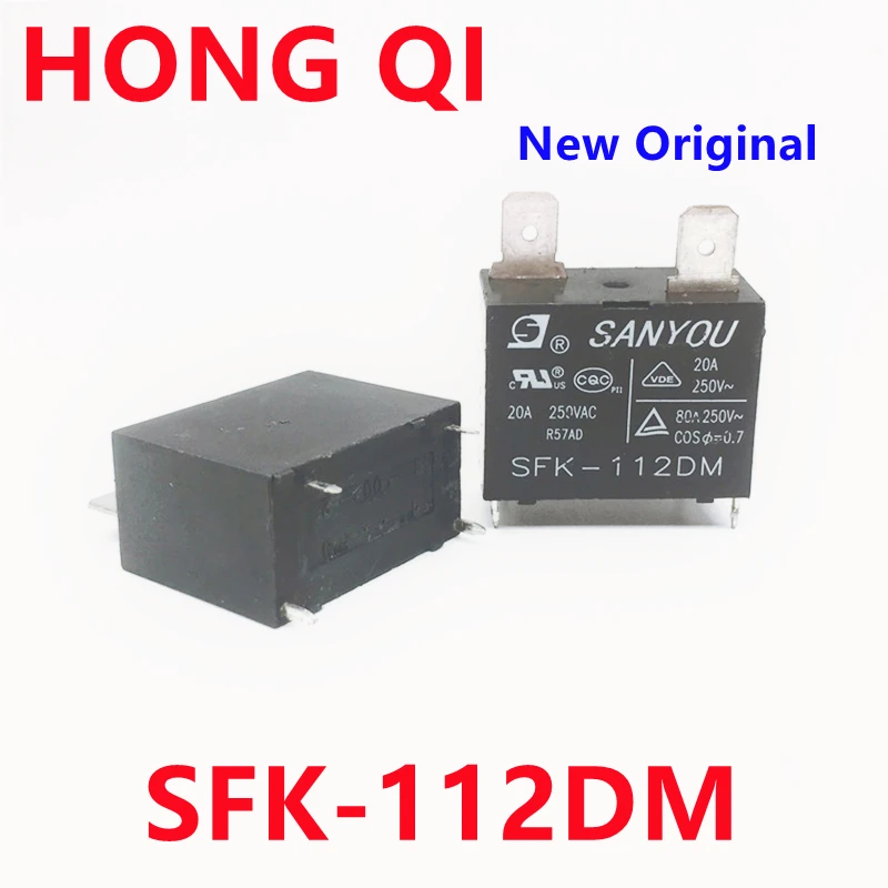 

10 шт./лот новое оригинальное реле SFK-112DM 12 В 20A 250VAC для кондиционера DC Mini Power Relay