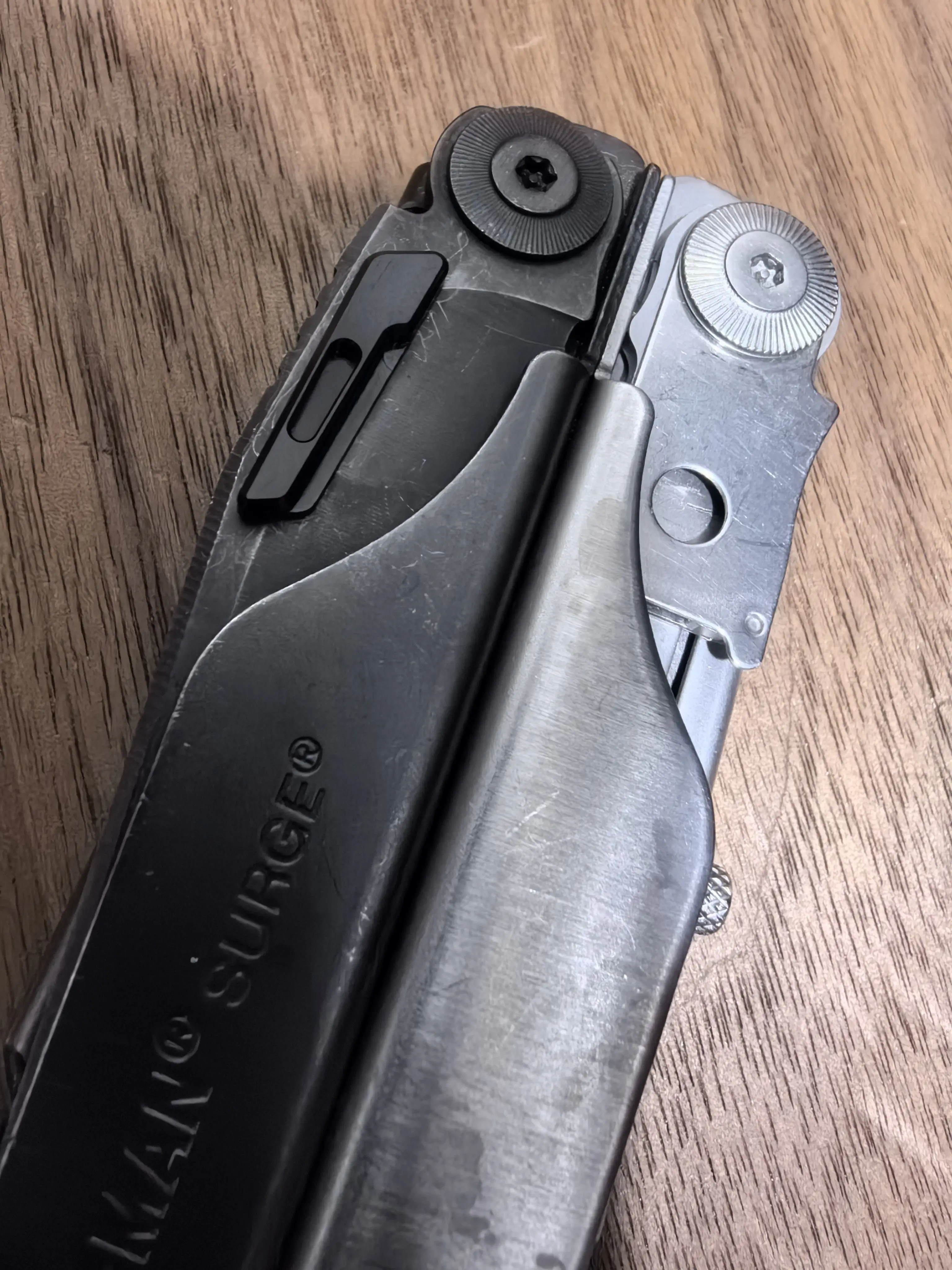 

1 пара ножниц Leatherman Tsunami с быстрым открытием, кнопкой и основанием для тубуса | Аксессуары для модификации из авиационного алюминиевого сплава 7075