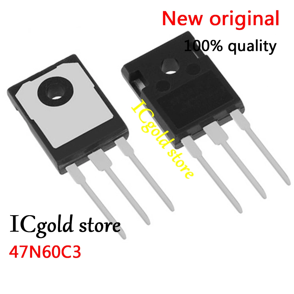 

10pieces SPW47N60C3 47N60C3 TO-3P 650V 47A 415W 0.07R chipset