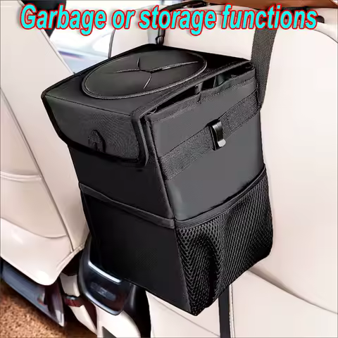 Waterproof Foldable Car Trash Can product image