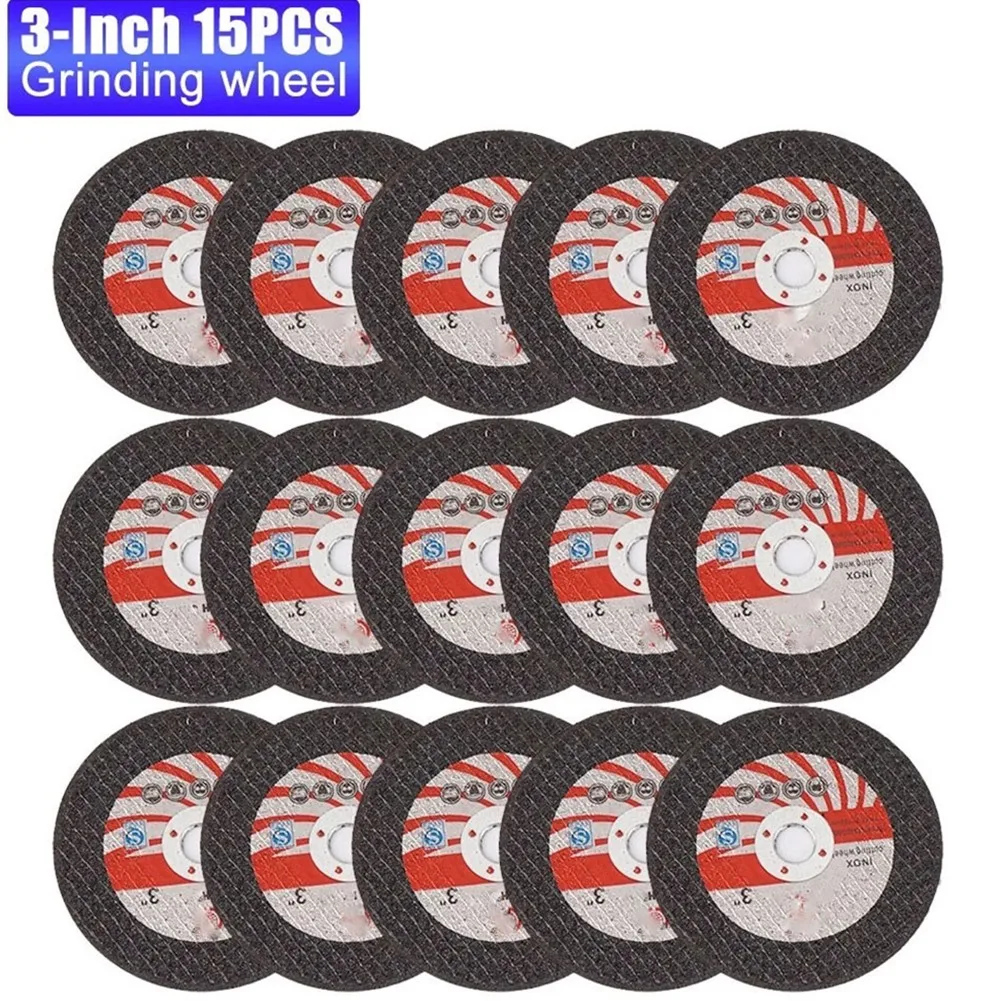 

15pcs 75mm Cutting Disc Circular Resin Grinding Wheel Angle Grinder Cutting Polishing Disk For Ceramic Tile/wood/stone/steel