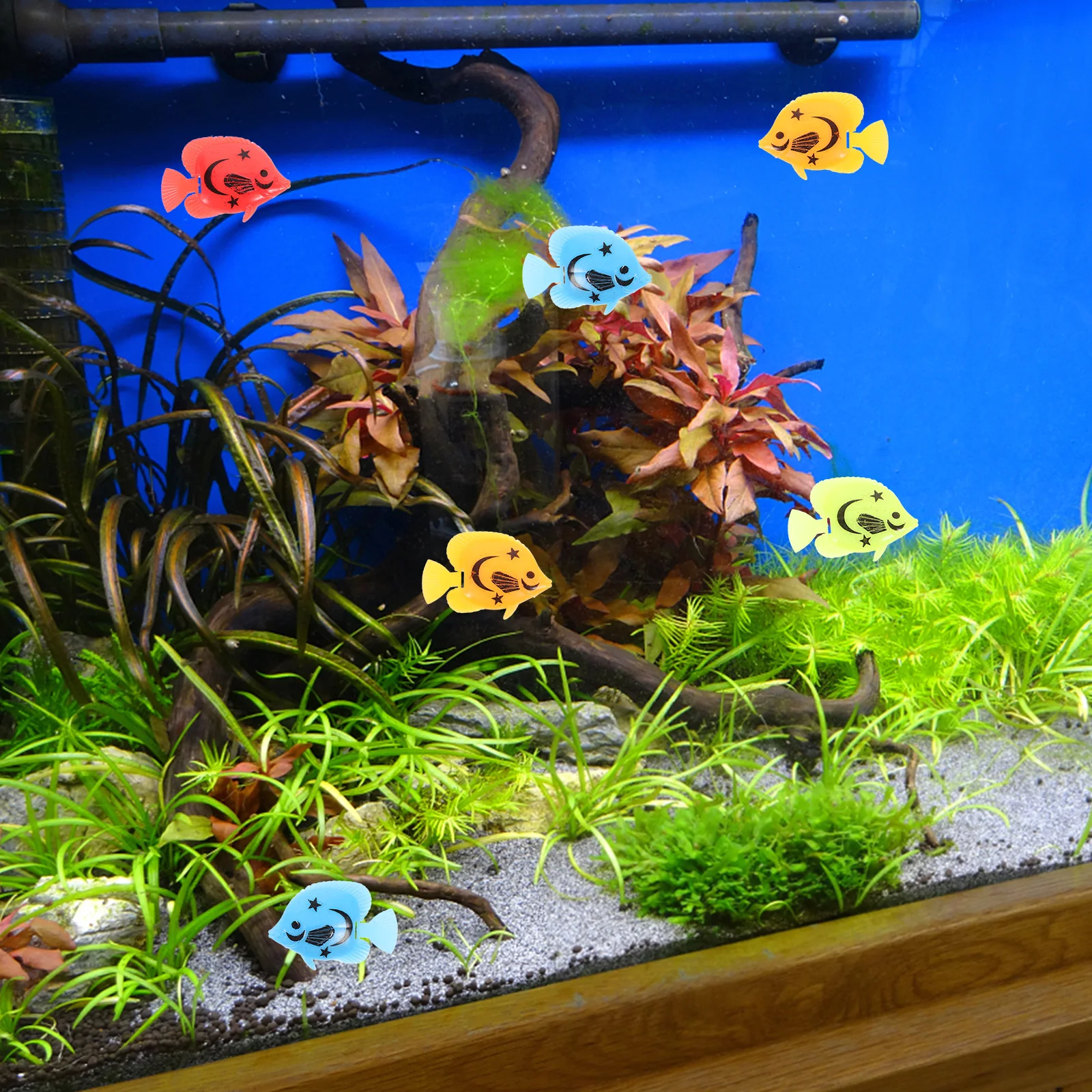 

25pcs aquarium Decor Plastic Aquarium Fish Decoration Aquarium Decoration Fish Tank Ornament For Kids Gift Pet Supplies