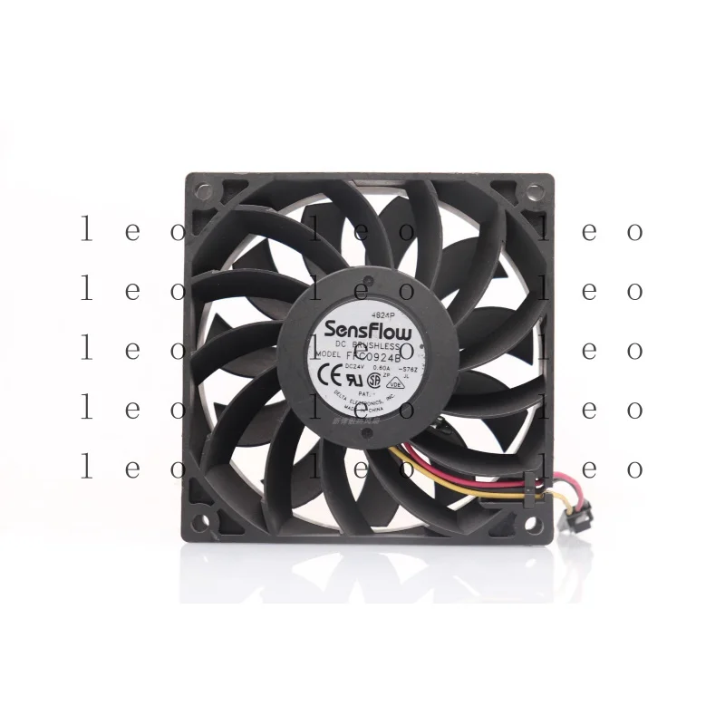 

AA for Delta FFC0924B 9025 24V 0.60A 9CM 9cm 3-Wire Inverter Fan