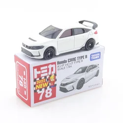 Takara Tomy Tomica No.78 Honda Civic Type R 1:64 Vehicle Diecast Automotive Model Ornaments Cas Toys Gift Decorations