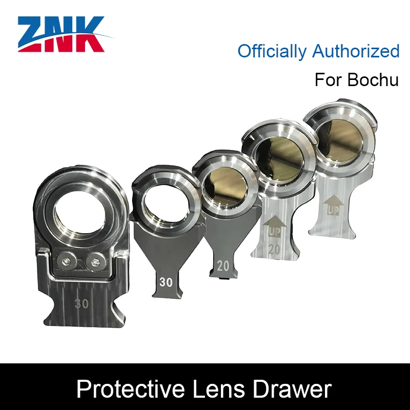 ZNK Protective Lens Drawer Original Protective Lens Drawer Assembly Window Mirror Base Drawer For Boci Cutting Head