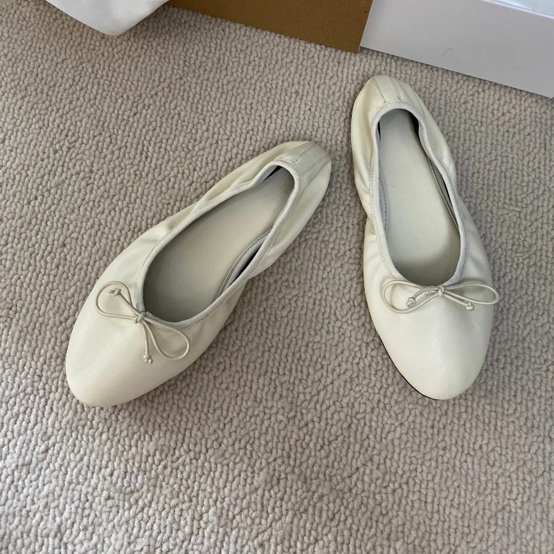 New Custom Imported Environmentally Friendly Lambskin Soft Ballet Shoes