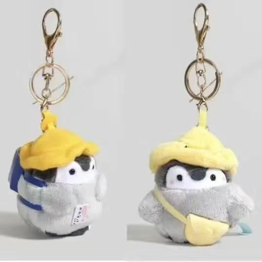Reise Pinguin Anhänger japanische süße Puppe Rucksack Schlüsselanhänger Energie Schultasche Paar Plüsch Puppe hängende Dekoration Schlüsselanhänger