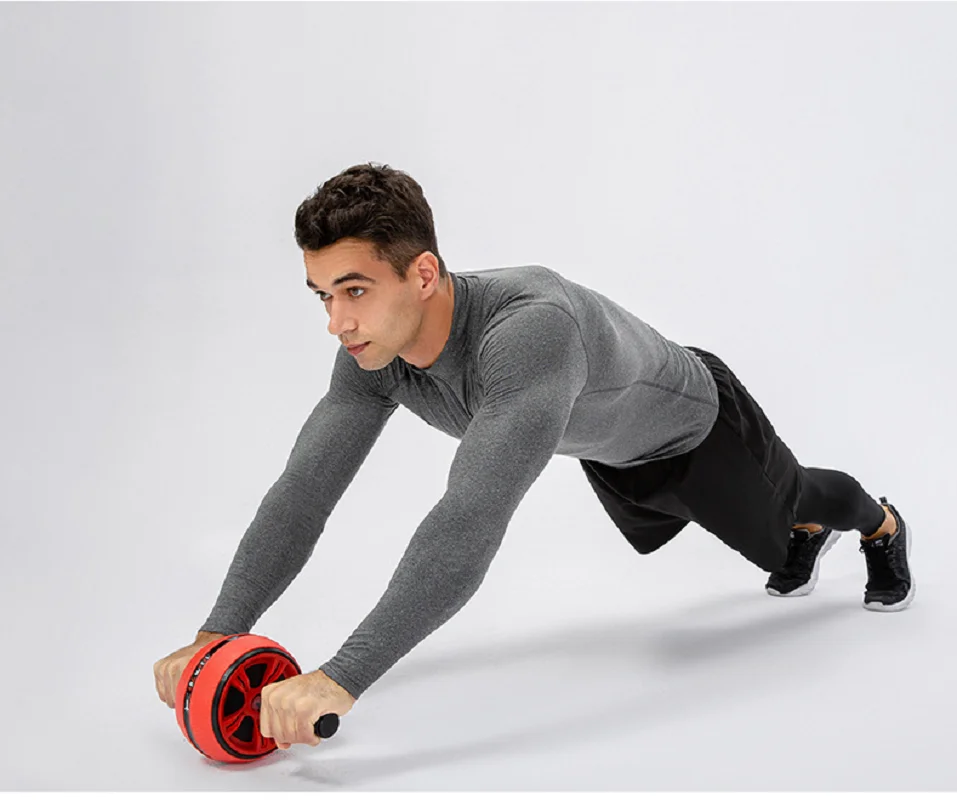 

New Autumn Winter Men's Fashion Sport Fitness Velvet Jacket High Elasticity Tight Fitting Running Training Sweatshirt Coat