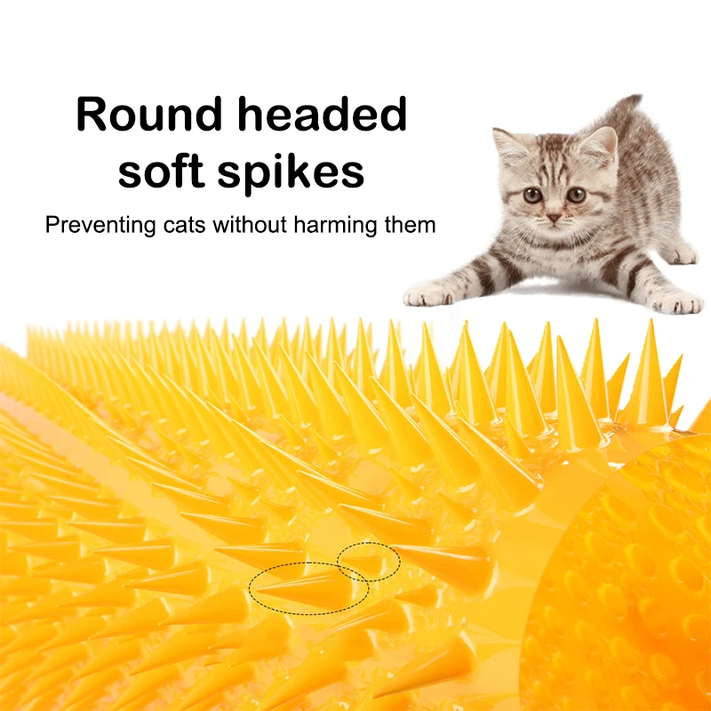 1/5Pcs Outdoor Cat Repellent Mats Cat Deterrent Mats Isolation Cat Repellent Net Pet Supplies Anti Cat Thorn Mat Anti Cat Net