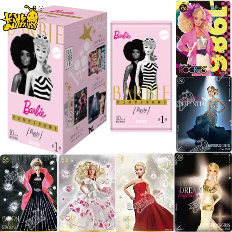 

KAYOU натуральная карта Барби Dream Unbounded, коллекционная карта Real Me, посылка, 1-й выпуск, аниме, периферийная игрушка, детский праздничный подарок