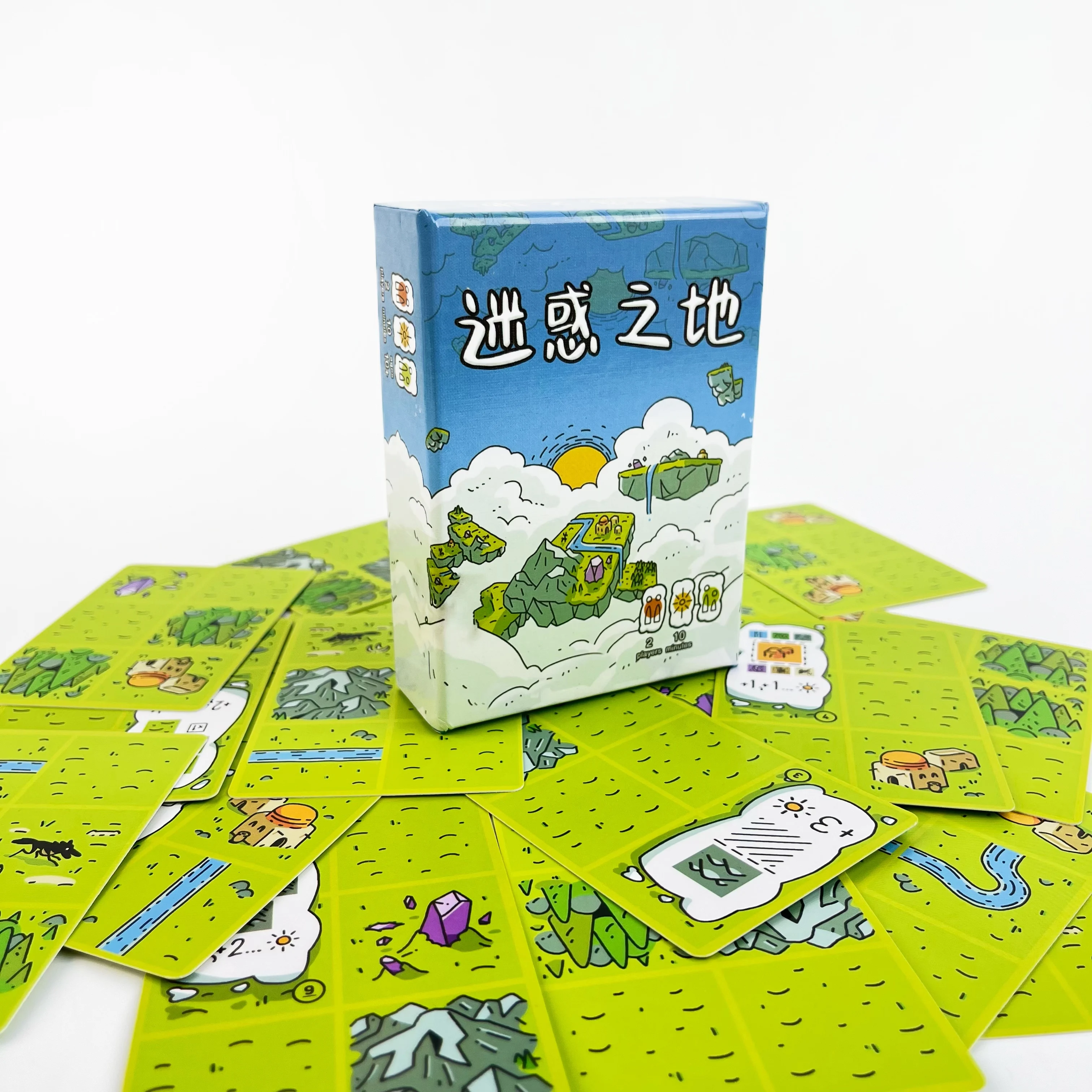 

Настольная игра Confusing Lands 1-2 игрока Стратегическая настольная игра для вечеринок - Веселая сложная игра для ночей и вечеринок