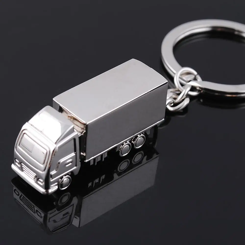 Creative Truck keychain Fashion Truck Style Keychain Car Key Chain Key Ring plant Pendant For Best Gifts